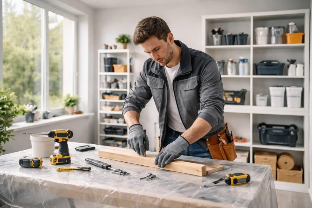 découvrez nos astuces pour bricoler proprement et éviter de salir toute la maison, afin de profiter d’un espace sain et bien organisé pendant vos travaux.