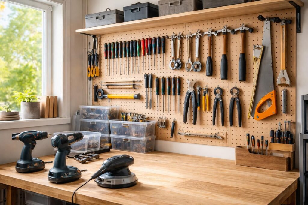 découvrez nos conseils pratiques pour organiser efficacement vos outils de bricolage et optimiser votre espace de travail.
