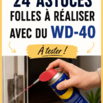Aperçu de plusieurs utilisations pratiques du WD-40 dans la maison.