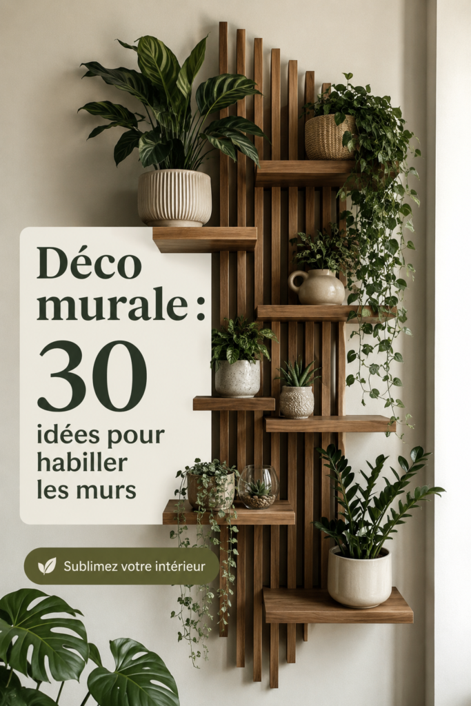 Un mur décoré avec des cadres et des œuvres d'art modernes, parfait pour une ambiance chaleureuse.
