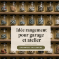 Rangement moderne et efficace dans un garage