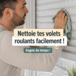 Un ensemble de volets roulants propres et lumineux dans une maison moderne.