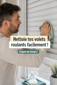 Un ensemble de volets roulants propres et lumineux dans une maison moderne.