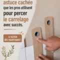 femme utilisant une technique pour percer de la céramique avec succès