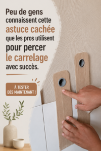 femme utilisant une technique pour percer de la céramique avec succès