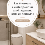 Salle de bain moderne de 5 m² avec aménagement optimisé