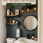 Idées de rénovation pour une salle d'eau moderne et élégante à petit prix