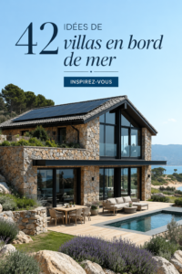 Une magnifique maison en bord de mer avec vue sur l'océan