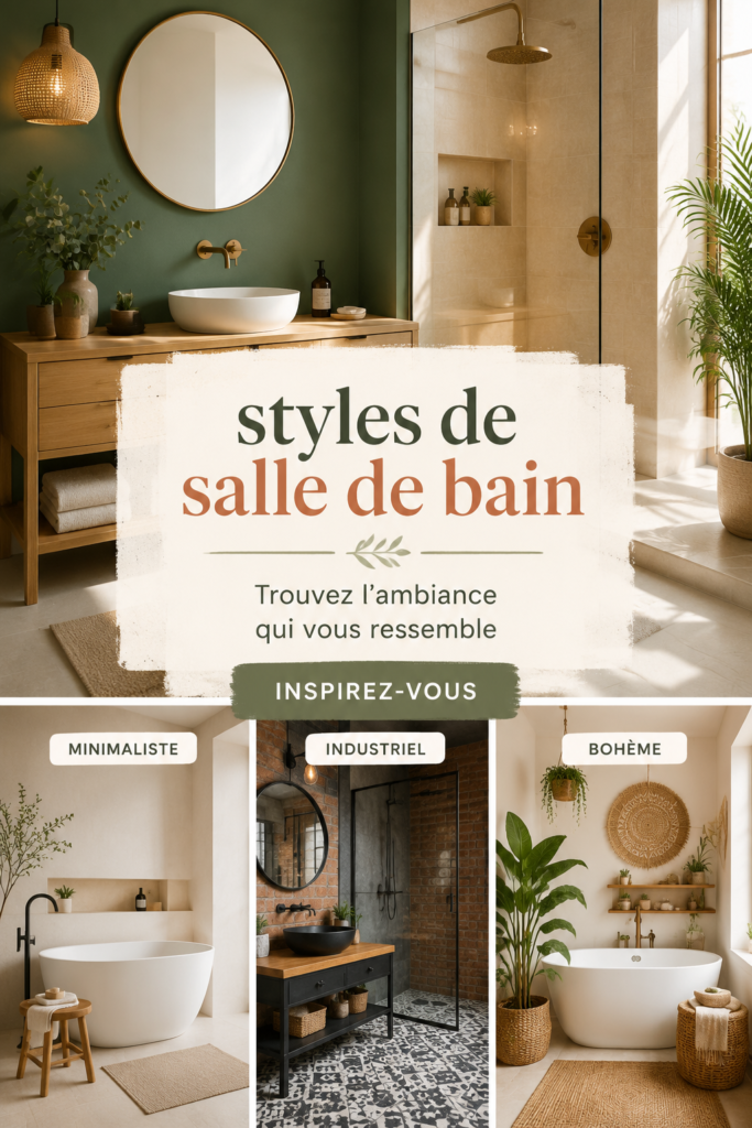 Salle de bain moderne avec baignoire élégante et décoration tendance